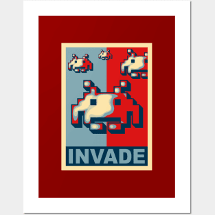 INVADERS FROM SPACE Posters and Art